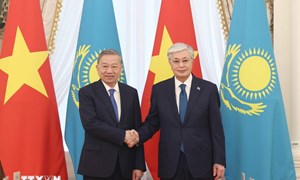 Nâng cấp quan hệ Việt Nam – Kazakhstan lên Đối tác chiến lược 