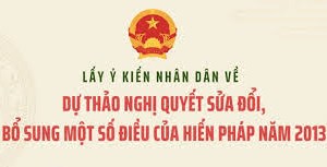 UBTƯ MTTQ Việt Nam Hướng dẫn tổng hợp và xây dựng báo cáo kết quả lấy ý kiến về dự thảo Nghị quyết sửa đổi, bổ sung một số điều của Hiến pháp năm 2013