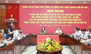 Hà Nội thực hiện sắp xếp tổ chức Mặt trận Tổ quốc: cuộc cách mạng tinh gọn bộ máy