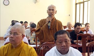 Ninh Thuận: Tổ chức Hội nghị lấy ý kiến đóng góp về dự thảo Nghị quyết sửa đổi, bổ sung một số điều của Hiến pháp năm 2013