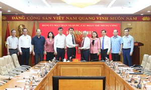 Đảng ủy Mặt trận Tổ quốc, các đoàn thể Trung ương triển khai quyết định của Ban Bí thư về công tác cán bộ