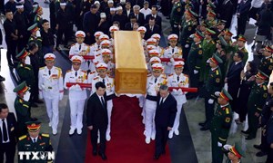 Cử hành trọng thể Lễ truy điệu nguyên Chủ tịch nước Trần Đức Lương