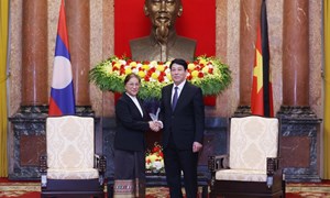 Lào luôn ghi nhớ đóng góp to lớn của nguyên Chủ tịch nước Trần Đức Lương