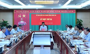 Thông cáo báo chí Kỳ họp thứ 56 của Ủy ban Kiểm tra Trung ương