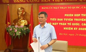 Đẩy mạnh tuyên truyền về Đại hội đại biểu Đảng bộ Mặt trận Tổ quốc, các đoàn thể Trung ương