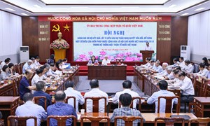 Hơn 51 triệu ý kiến trong hệ thống MTTQ Việt Nam góp ý vào dự thảo Nghị quyết sửa đổi, bổ sung Hiến pháp năm 2013