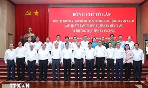 Tổng Bí thư Tô Lâm: Tăng cường nội lực và sức cạnh tranh cho khu vực Tây Nam Bộ 