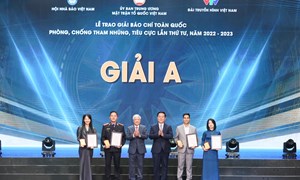 Ngày 31/7/2025: Thời hạn cuối tiếp nhận tác phẩm tham dự Giải Báo chí toàn quốc phòng, chống tham nhũng, lãng phí, tiêu cực lần thứ năm 