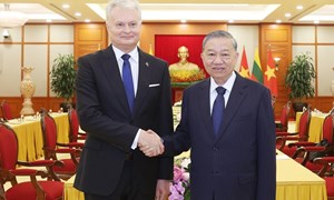 Tổng Bí thư: Thúc đẩy quan hệ song phương Việt Nam-Litva phát triển mạnh mẽ, thực chất