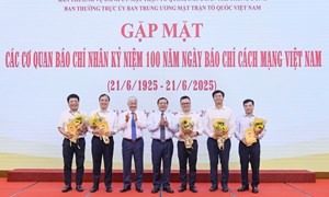Mỗi cơ quan báo chí cùng góp phần để tiếng nói của Mặt trận và nhân dân đến gần hơn với công chúng