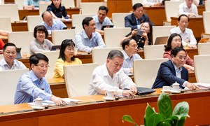 Quốc hội thông qua Nghị quyết sửa đổi, bổ sung một số điều của Hiến pháp năm 2013 với 100% đại biểu có mặt tán thành