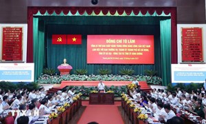 Tổng Bí thư Tô Lâm: TP Hồ Chí Minh hướng tới tầm vóc mới là 'siêu đô thị quốc tế' của Đông Nam Á