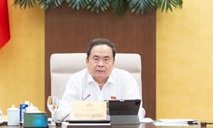 Chủ tịch Quốc hội Trần Thanh Mẫn ký ban hành các Nghị quyết chỉ định Chủ tịch, Phó Chủ tịch, Trưởng các Ban của HĐND các tỉnh thành sau hợp nhất, sáp nhập