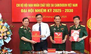 Chi bộ Hội Nạn nhân chất độc da cam/dioxin Việt Nam tổ chức Đại hội nhiệm kỳ 2025-2030