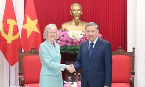 Tổng Bí thư Tô Lâm tiếp Đại sứ Australia bắt đầu nhiệm kỳ tại Việt Nam
