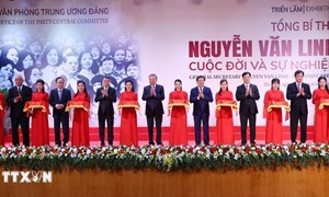 Tổng Bí thư Tô Lâm dự khai mạc Triển lãm 'Tổng Bí thư Nguyễn Văn Linh - Cuộc đời và sự nghiệp'