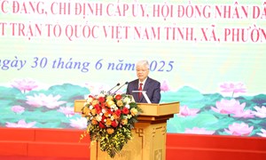 Phát biểu của Chủ tịch Đỗ Văn Chiến tại Lễ Công bố Nghị quyết sáp nhập đơn vị hành chính tỉnh Hưng Yên
