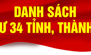 Bí thư 34 các tỉnh ủy, thành ủy trực thuộc Trung ương