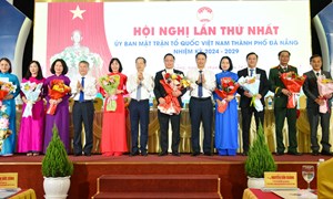 Công bố Quyết định thành lập và nhân sự lãnh đạo Ủy ban Mặt trận Tổ quốc Việt Nam TP Đà Nẵng