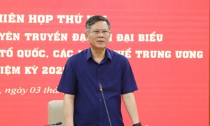 Đẩy mạnh tuyên truyền để tạo sức lan tỏa mạnh mẽ Đại hội đại biểu Đảng bộ MTTQ, các đoàn thể Trung ương lần thứ I, nhiệm kỳ 2025-2030