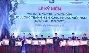 Lễ Kỷ niệm 75 năm Ngày truyền thống Lực lượng Thanh niên xung phong Việt Nam 