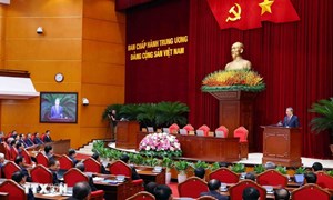Ngày làm việc thứ hai và bế mạc Hội nghị lần thứ 12 Ban Chấp hành Trung ương Đảng khoá XIII