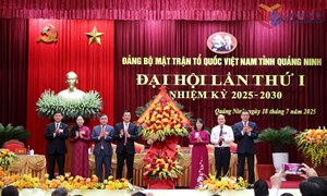 Đại hội Đảng bộ MTTQ Việt Nam tỉnh Quảng Ninh lần thứ I, nhiệm kỳ 2025-2030