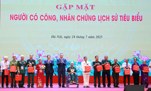 Tổng Bí thư: Chăm lo người có công là bổn phận, nhiệm vụ thường xuyên, lâu dài 