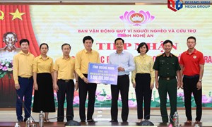 Quảng Ninh ủng hộ Nghệ An 5 tỷ đồng khắc phục thiệt hại do bão số 3