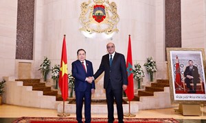 Chủ tịch Quốc hội Trần Thanh Mẫn hội đàm Chủ tịch Thượng viện Morocco