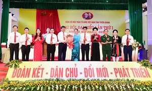 Đại hội Đảng bộ Mặt trận Tổ quốc Việt Nam tỉnh Tuyên Quang lần thứ I, nhiệm kỳ 2025-2030