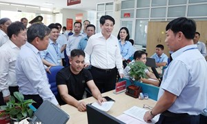 Chủ tịch nước Lương Cường dự sinh hoạt chuyên đề tại Quảng Ninh