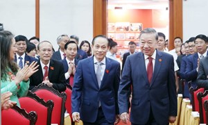 Tổng Bí thư Tô Lâm dự Đại hội đại biểu Đảng bộ Văn phòng Trung ương Đảng nhiệm kỳ 2025-2030 