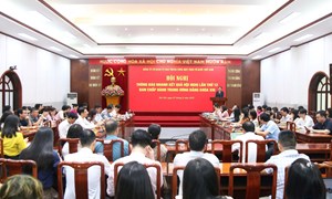 Đảng ủy Cơ quan UBTƯ MTTQ Việt Nam thông báo nhanh kết quả Hội nghị lần thứ 12, Ban Chấp hành Trung ương Đảng khóa XIII