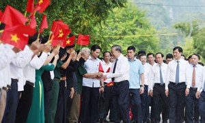 Tổng Bí thư Tô Lâm dự Ngày hội toàn dân bảo vệ an ninh Tổ quốc tại Tuyên Quang 