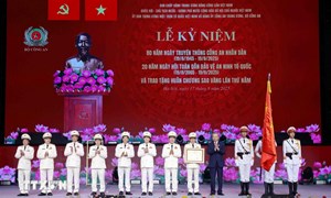 Lễ kỷ niệm 80 năm Ngày truyền thống Công an nhân dân và đón nhận Huân chương Sao Vàng lần thứ 5