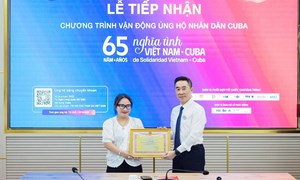 Trung ương Hội Chữ thập đỏ Việt Nam cam kết chuyển tiền ủng hộ tới Cuba sớm nhất, minh bạch nhất