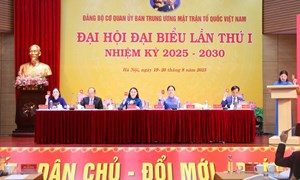 Phiên trù bị Đại hội đại biểu Đảng bộ Cơ quan Ủy ban Trung ương MTTQ Việt Nam lần thứ I, nhiệm kỳ 2025-2030