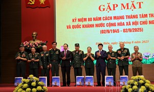 Điện Biên: Gặp mặt kỷ niệm 80 năm Cách mạng Tháng Tám và Quốc khánh 2/9