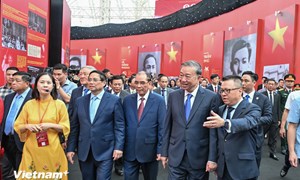 Khai mạc Triển lãm '80 năm hành trình Độc lập - Tự do - Hạnh phúc': Tự hào Việt Nam ta đi lên