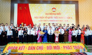 Lào Cai: Đại hội đại biểu Mặt trận Tổ quốc Việt Nam xã Mậu A lần thứ I, nhiệm kỳ 2025 - 2030 thành công tốt đẹp