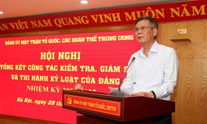 Phòng chống tham nhũng, lãng phí, tiêu cực trong công tác kiểm tra, giám sát và thi hành kỷ luật Đảng
