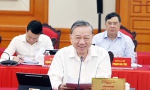 Bộ Chính trị làm việc với Ban Thường vụ Đảng ủy Quốc hội