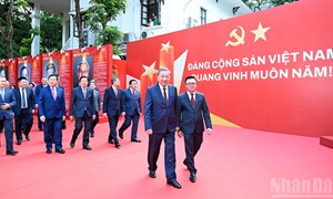 Tổng Bí thư Tô Lâm dự lễ ra mắt Trang thông tin điện tử “Đảng Cộng sản Việt Nam - Đại hội XIV“