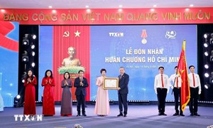 Tổng Bí thư Tô Lâm: Thông tấn xã Việt Nam tiếp tục khẳng định vai trò là cơ quan thông tin chiến lược, tin cậy của Đảng và Nhà nước