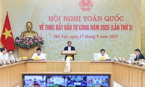 Thủ tướng: Bảo đảm giải ngân 100% vốn đầu tư công, nâng cao chất lượng và phát huy vai trò động lực tăng trưởng