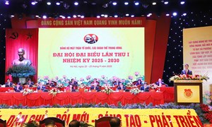 Đại hội đại biểu Đảng bộ MTTQ, các đoàn thể Trung ương lần thứ I: Bàn giải pháp nâng cao chất lượng cán bộ, đảng viên trong mỗi chi bộ