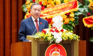 Phát biểu của Tổng Bí thư Tô Lâm tại Đại hội đại biểu Đảng bộ Quốc hội lần thứ I
