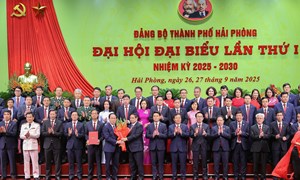 Đại hội đại biểu Đảng bộ thành phố Hải Phòng: Đồng chí Lê Tiến Châu được chỉ định làm Bí thư Thành ủy Hải Phòng nhiệm kỳ 2025-2030