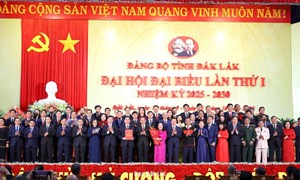 Đại hội đại biểu Đảng bộ tỉnh Đắk Lắk: Đồng chí Nguyễn Đình Trung được chỉ định giữ chức Bí thư Tỉnh ủy Đắk Lắk nhiệm kỳ 2025 - 2030